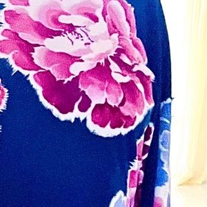 Natori Asymmetrical tunic blue XL LAGENLOOK